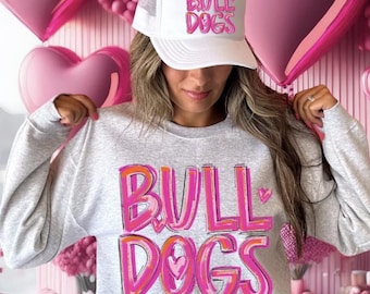 Bulldogs, Any Color, School Spirit, School Mascot DTF Transfers, Ready to press DTF, Ready For Press Heat Transfers