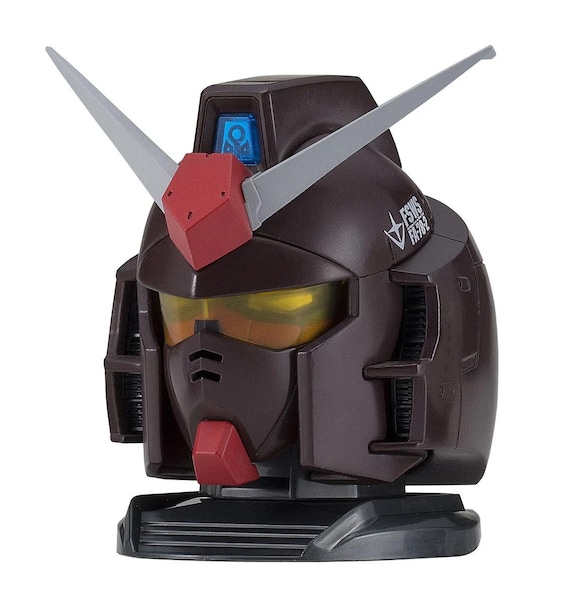 EXCEED MODEL GUNDAM HEAD 2　ガンダムヘッド　3種セット 01-71025 Mobile Suit Gundam Exceed Model RX-78 Gundam Head 04 500y -  RX-78-2 Gundam Movie Poster Blue Image Color (SINGLE)