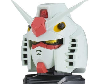 Bandai Mobile Suit Gundam Exceed Model Gundam Head 02 RX-78-2 Gundam Anime Color Model Head Bust Toy