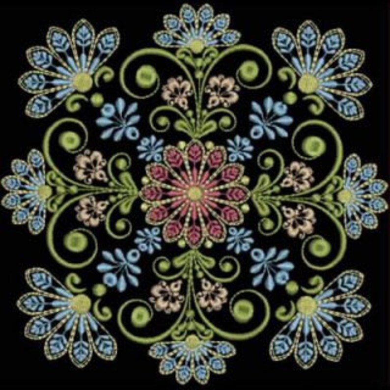 Fan 1 Quilt Block