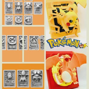 File STL Pokemon – Modello 3D di alta qualità per stampa 3D / Download digitale