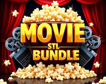 Movie STL Bundle Premium Quality Collectible 3D Printable STL Files