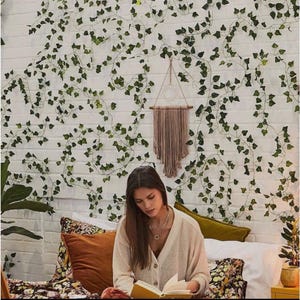 Artificial Vine Leaves for Home Decor - Greenery for Wall or Space Decoration Decorative Plants