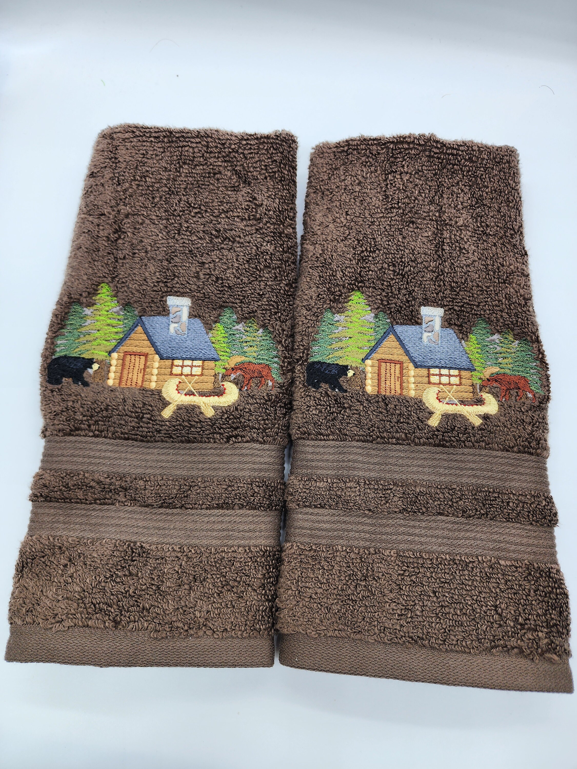 Cabin hand towels shop