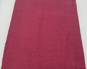 T - Burgundy Bath Towels
