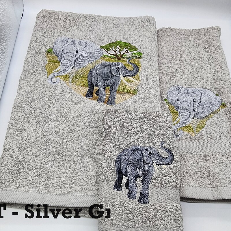 Splish Splash Elephant Bath Spa Hooded Towel
