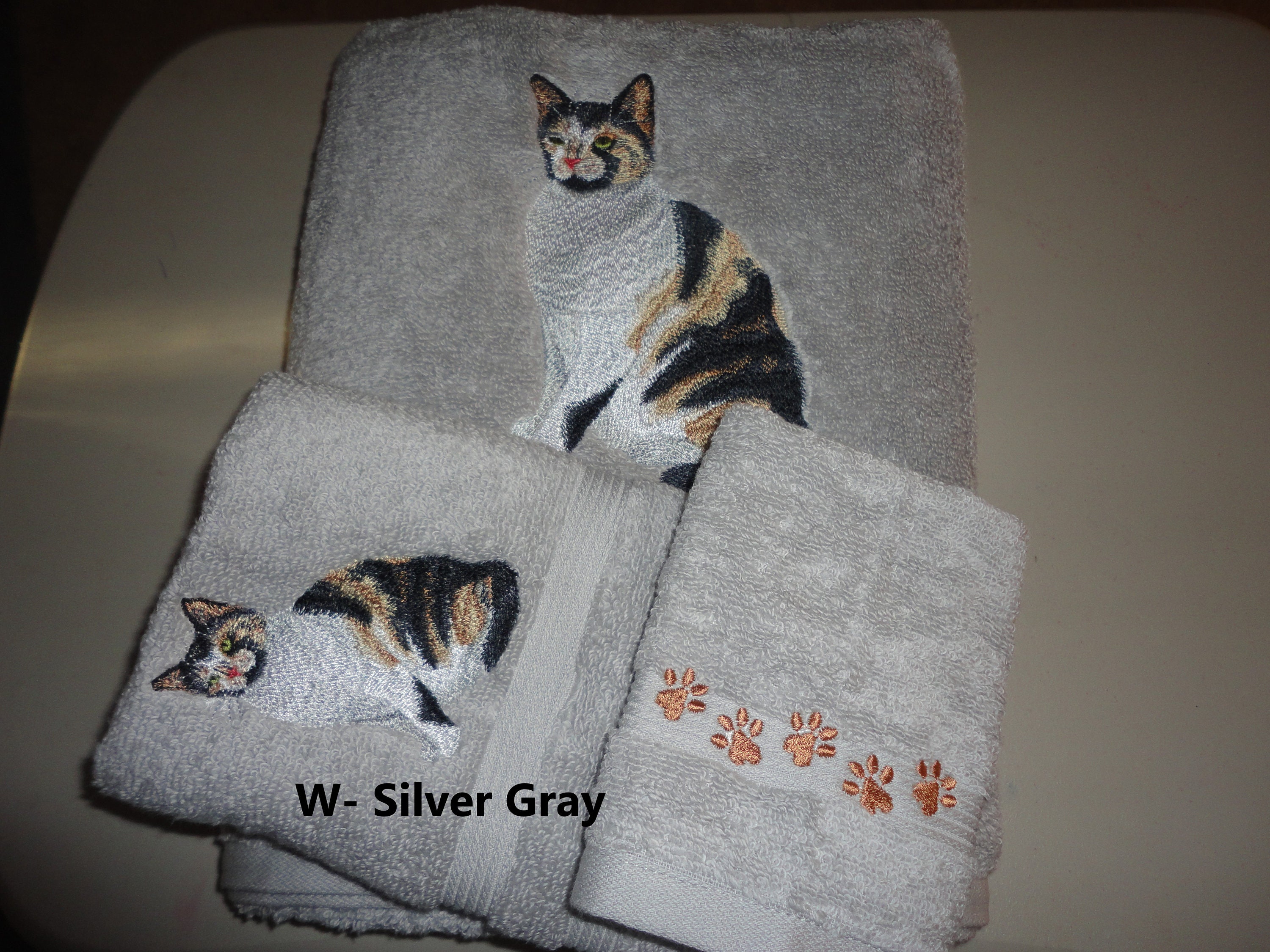 Hand Towels Cute Black Cat Dishcloth Modern Simple Style - Temu