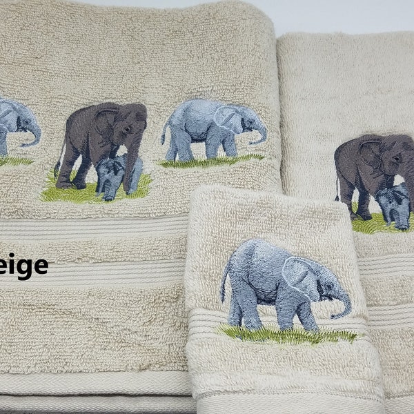 Elephant Bath Towel Etsy