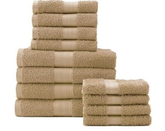 K - Tan/Sandstone Bath Towels