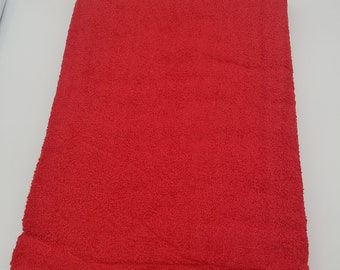 T - Red Bath Towels