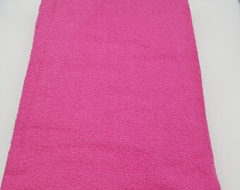 Hot Pink Bath Sheet Color
