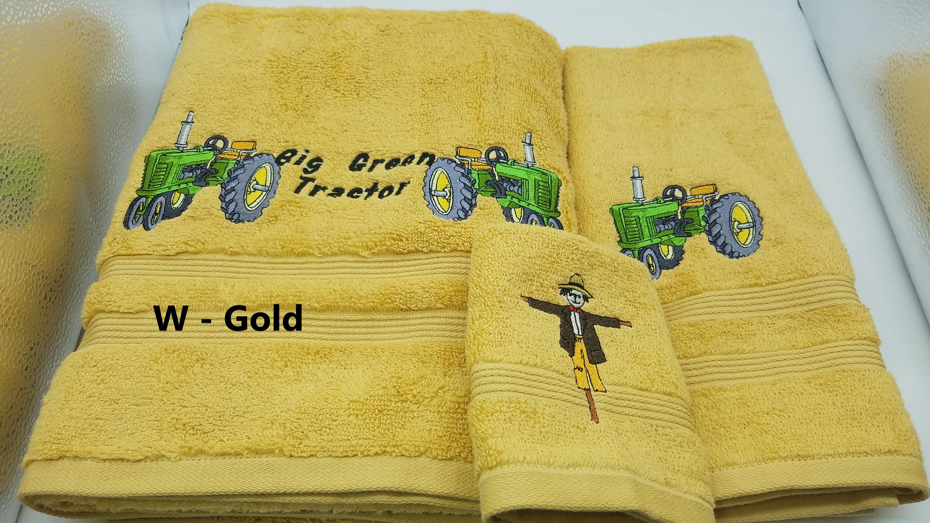 Bath Towel Set, Dark Brown - 2 Design Options – Country Barn USA