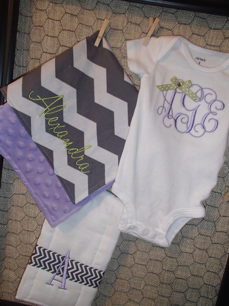 Custom Personalized Baby Gift Set Etsy
