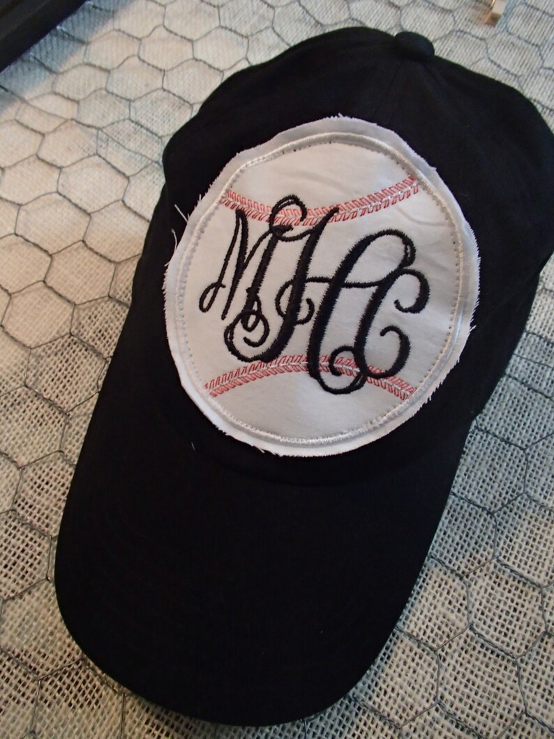 Personalized Womens Baseball Cap Baseball Mom Etsy