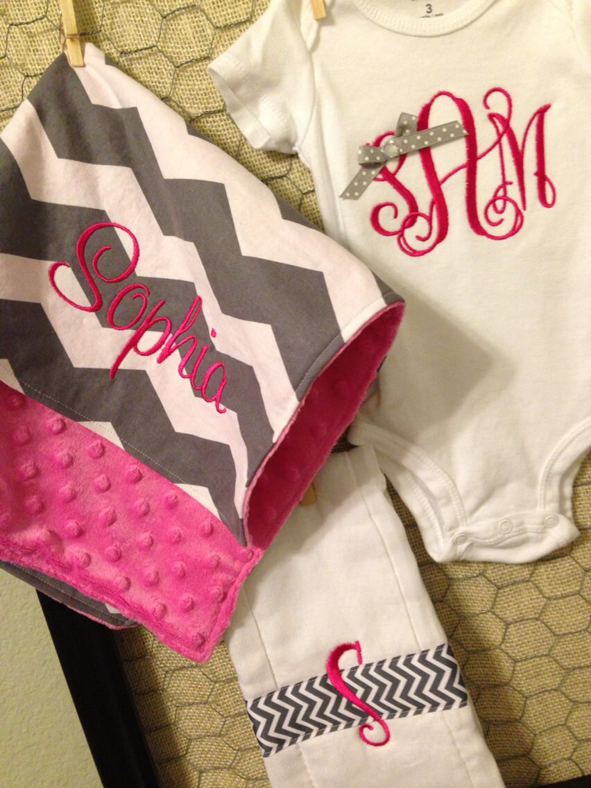 Custom Personalized Baby Gift Set Etsy