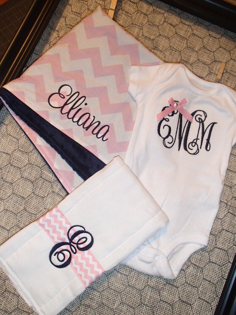 Custom Personalized Baby Gift Set Etsy