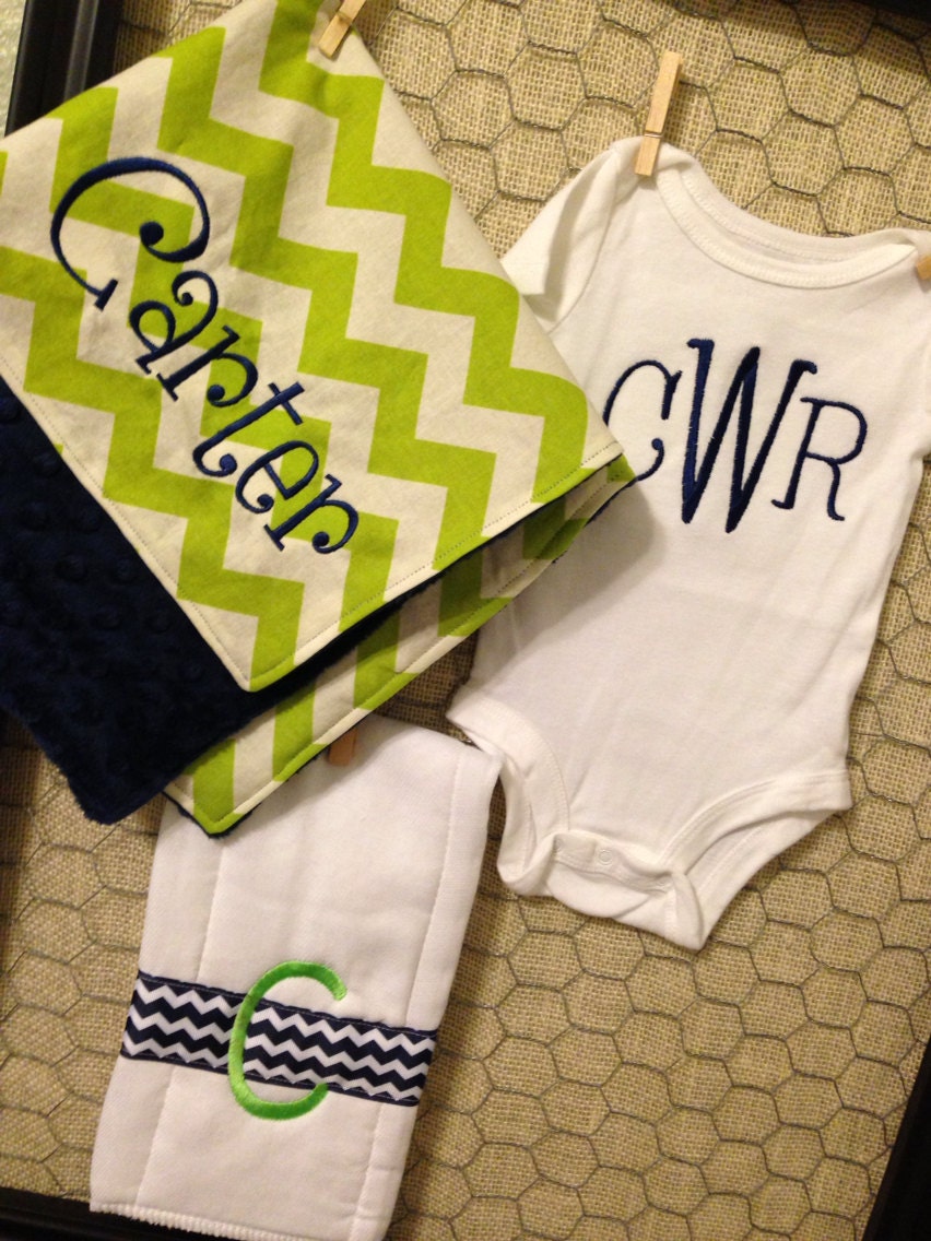 Custom Personalized Baby Gift Set Etsy