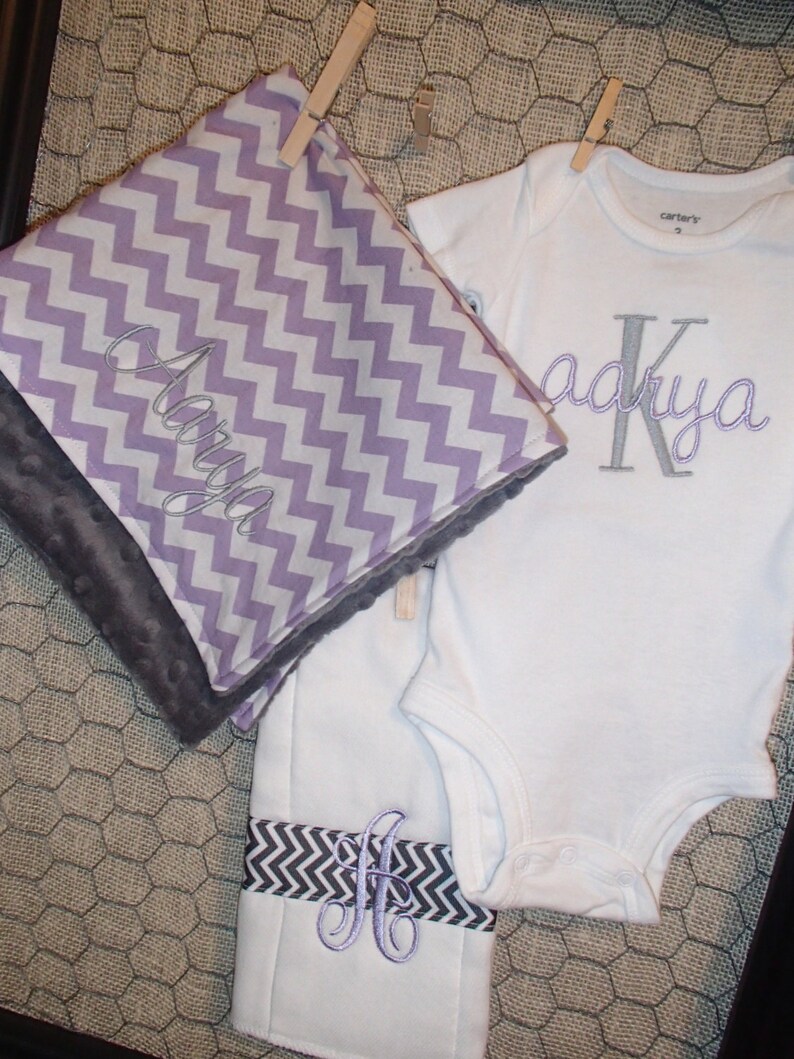 Custom Personalized Baby Gift Set Etsy