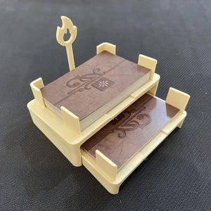Magnetische kaarthouders – modulair kaartspel + wegwerpbakjes voor bordspellen – 3D-geprinte opberger