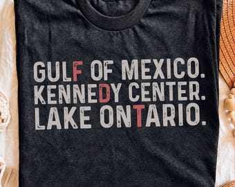 FDT Gulf of Mexico. Dept of Defense. Kennedy Center. Tee, Protest Tshirt, Anti-Tr*mp Pro-Democracy Activism Gift