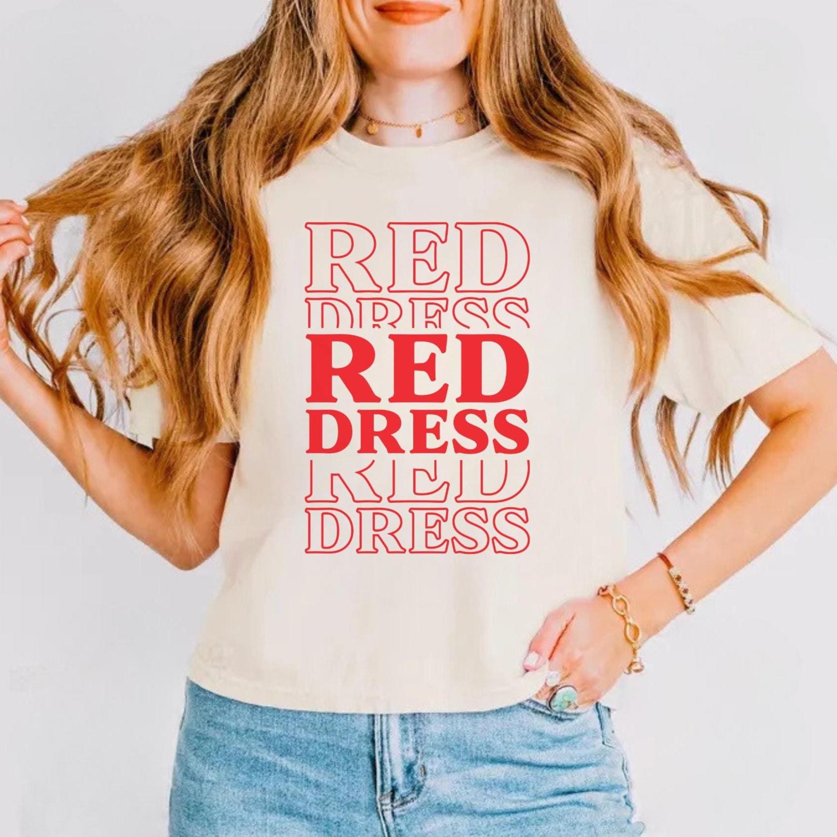 Red Dress Shirt Jonas - Etsy