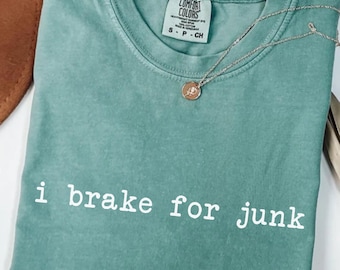 Thrift Store Shirt, Comfort Colors® Funny Yard Sale Lover Tee, Bargain Shopper Tee, Thrifting Addict Gift, Secondhand Style, Antiquing Shirt
