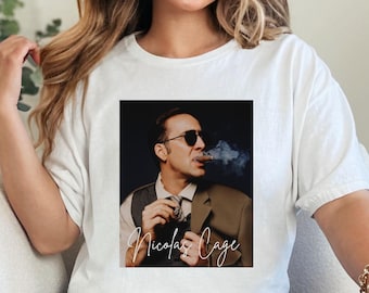 Nicolas Cage Graphic Tee: Vintage Style Sweatshirt & Hoodie
