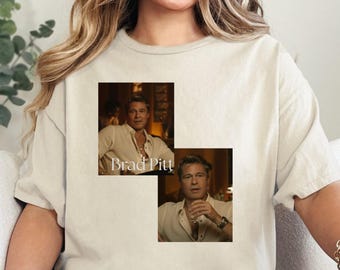 Vintage Brad Pitt Sweatshirt: Retro Film T-Shirt