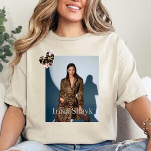 Irina Shayk Vintage Graphic Tee: Retro Fan Merch