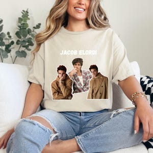 Jacob Elordi Graphic Tee: Vintage Style Fan Merch