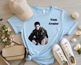 Tom Cruise Vintage Graphic Tee: Retro Movie Fan Shirt