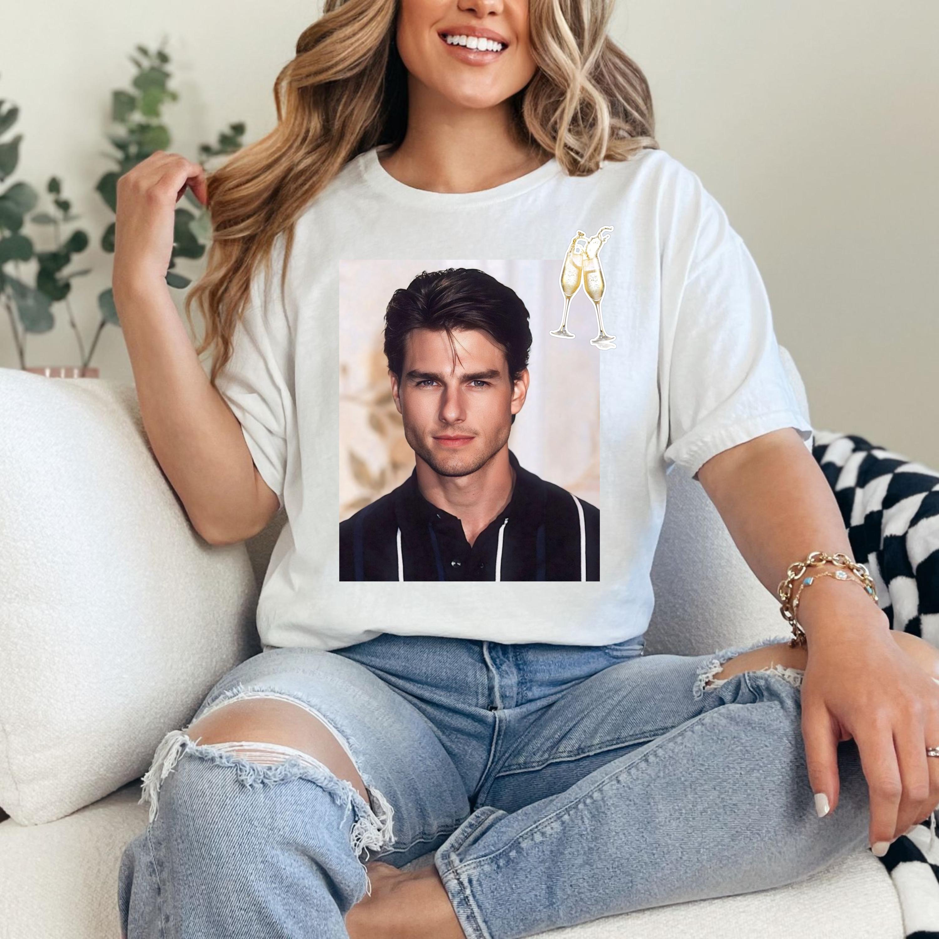 トム・クルーズ ヴィンテージ グラフィック Tシャツ：レトロ映画ファン 
