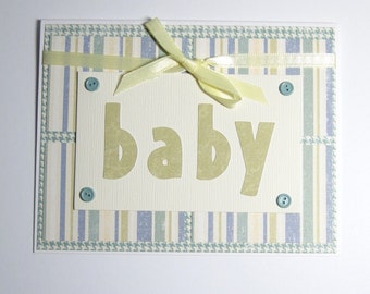 Baby Boy Handmade Card