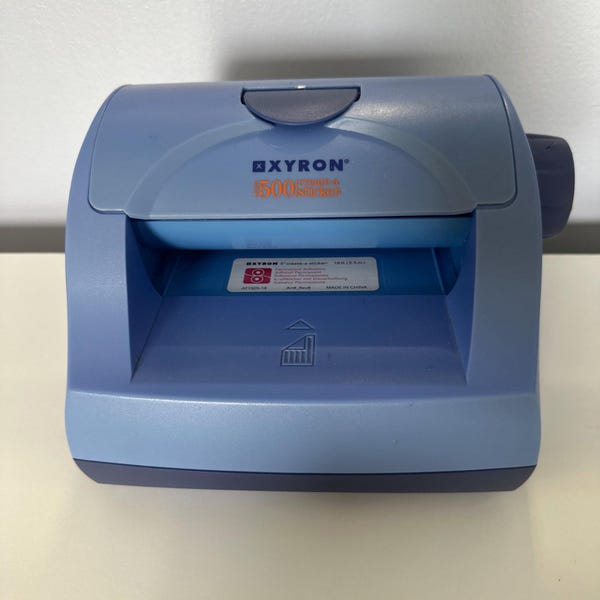 XYRON 500 5" Create a Sticker Manual Machine Permanent