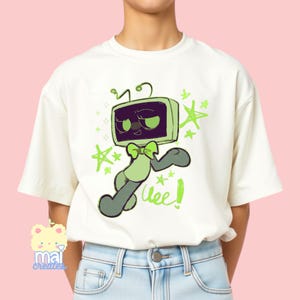 Roblox | Dandy’s World Character Vee Unisex Youth 100% Cotton T-Shirt | 13 Colors | Video Gamer Boys Girls Birthday Gift Present |