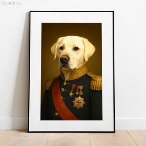 Pet Renaissance Portraits, Custom Dog Portrait, Historical Pet Portrait, Funny Pet Lover Gift, Royal Pet Portrait, Renaissance Dog Portraits