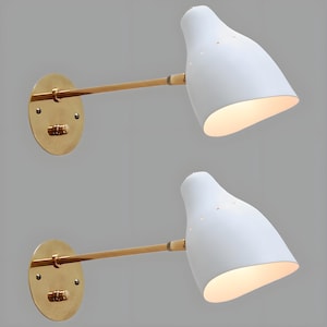 Halverwege de eeuw messing wandkandelaar elegantie Italiaanse wandlamp licht moderne wandkandelaar