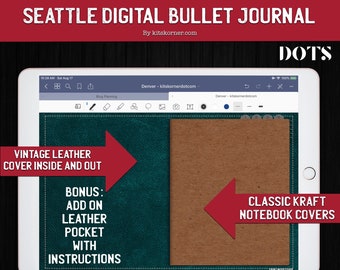 Seattle Dots Digital Bullet Journal