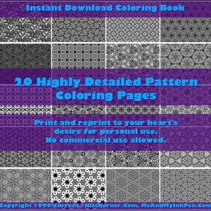 Patterns Coloring Book