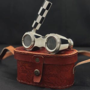 Functional & Stylish Opera Glasses – Personalized Gift for Anniversary, Birthday, or Father’s Day – Vintage Theater Binoculars