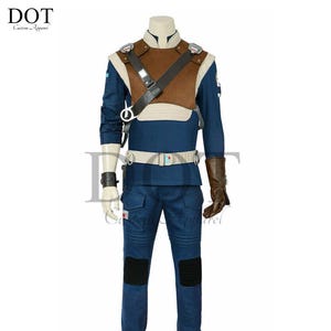 Cal Kestis Jedi Costume | Star Wars Fallen Order Outfit | Full Cosplay Set with Leather Belts & Accessories | Survivor Inspired | Halloween