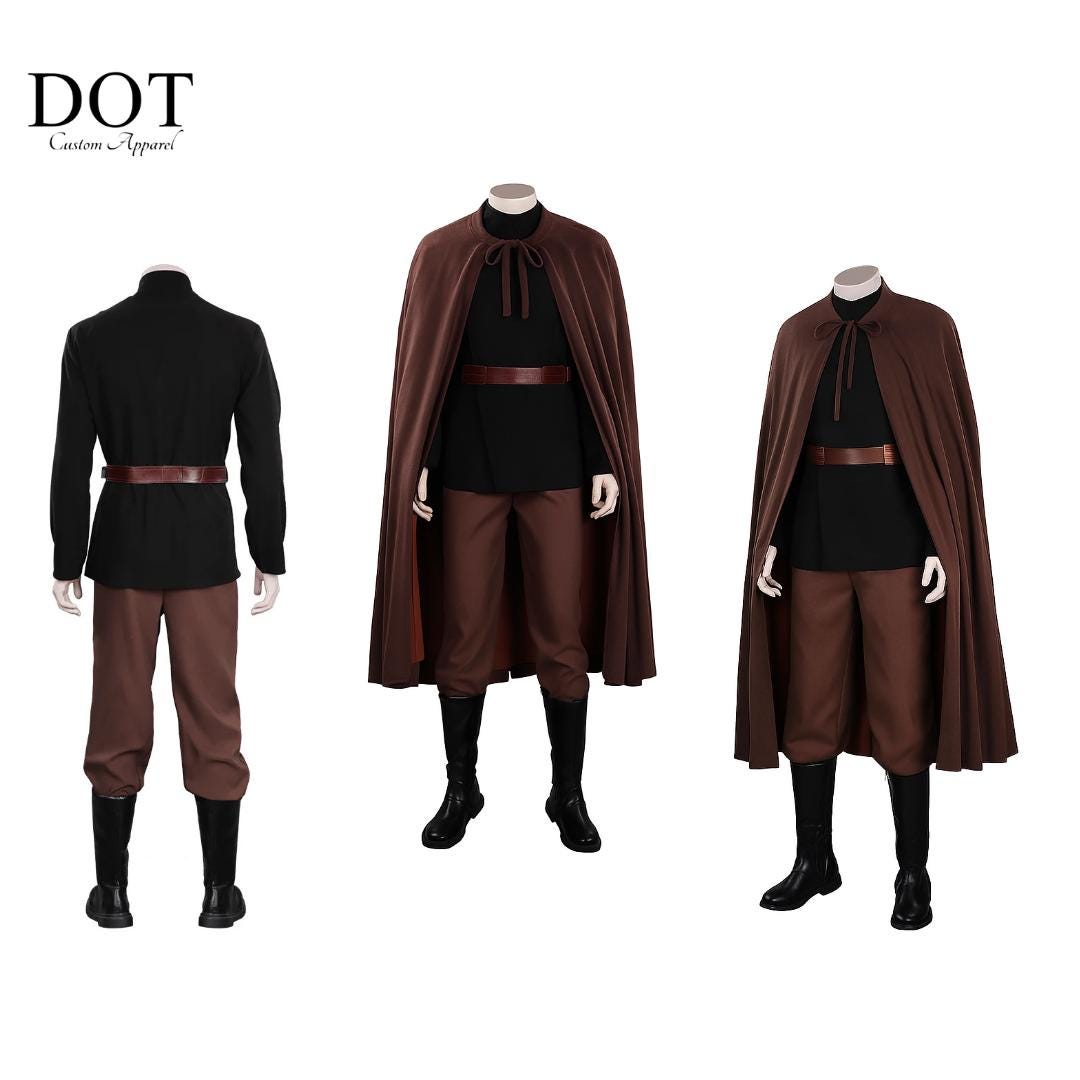 Count Dooku Cosplay Costume: Handmade Star Wars Sith Robe Set - Etsy