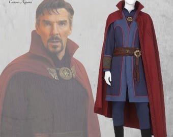 ドクター・ストレンジのコスプレ衣装フルセット - スーパーヒーロー