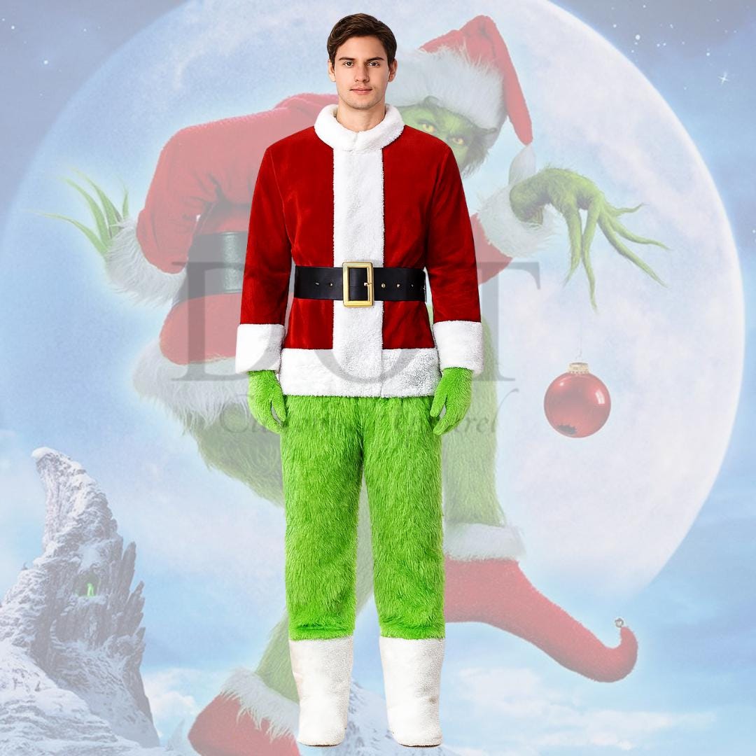The Grinch Kerst Man Kostuum? Bestel bij Feestwinkel XL
