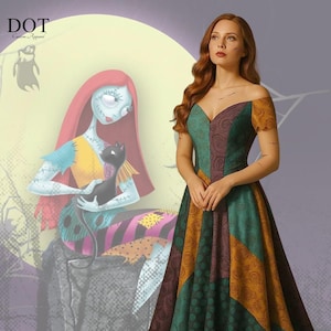 Sally Cosplay Nightmare Before Christmas Costume