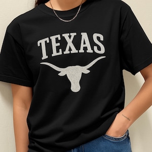 Retro Texas Cowboy Graphic Tee: Western Rodeo Shirt