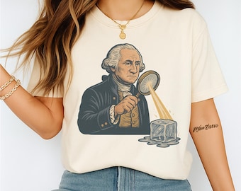 Abolish ICE T-Shirt: George Washington Anti Trump Protest Tee
