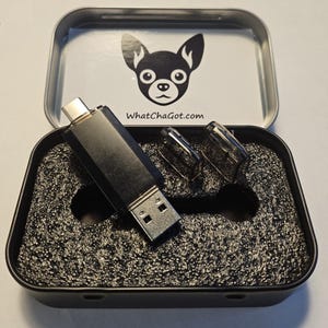 Clé USB + Boîte métallique