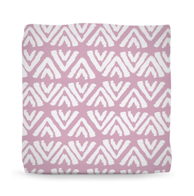 baby pink ottoman