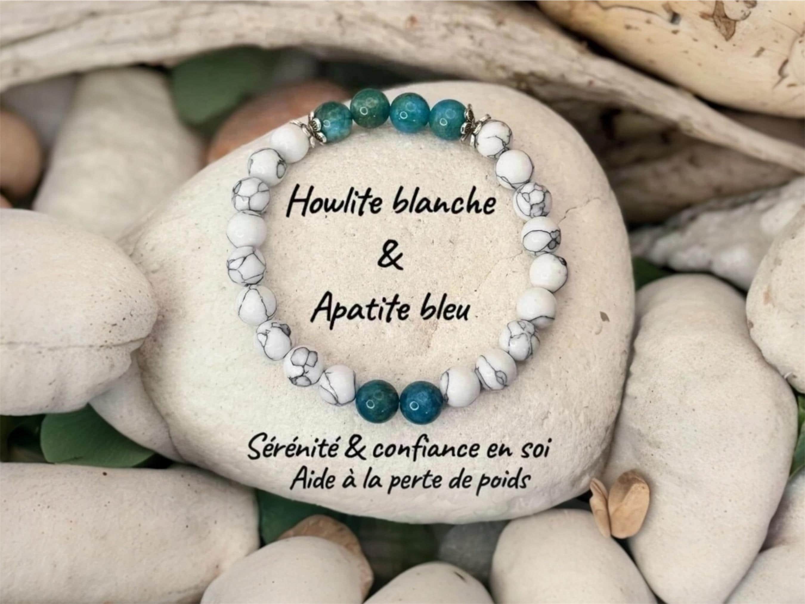 Bracelet Lithothérapie Confiance et Sérénité en pierre naturelle